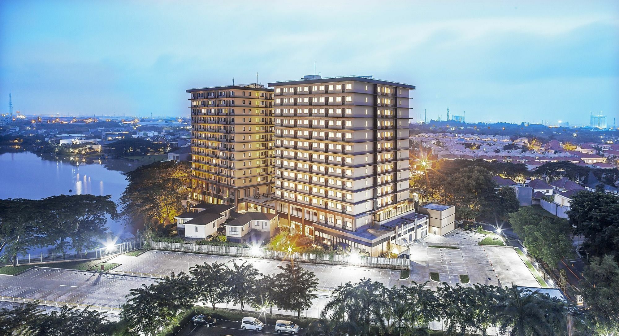 Axia South Cikarang Service Apartment Exterior foto